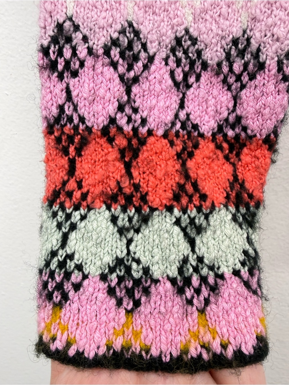 Maeve by Anthropologie size XS Women’s Multicolor Fair Isle Turtleneck Sweater - Picture 7 of 9